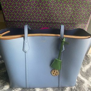 TORI BURCH PERRY TRIPLE-COMPARTMENT TOTE BAG